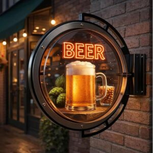 3D hologram 52 cm double